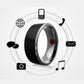 Multifunctional Black Smart Wearable Ring