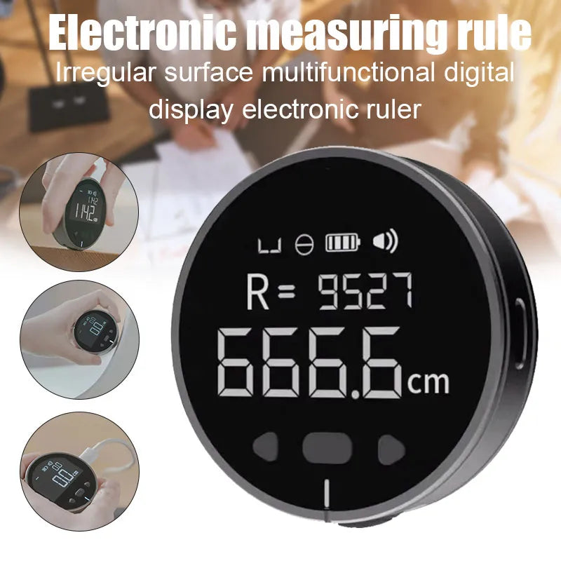 High-Precision Digital Measuring Ruler